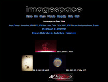 Tablet Screenshot of imagespace.de